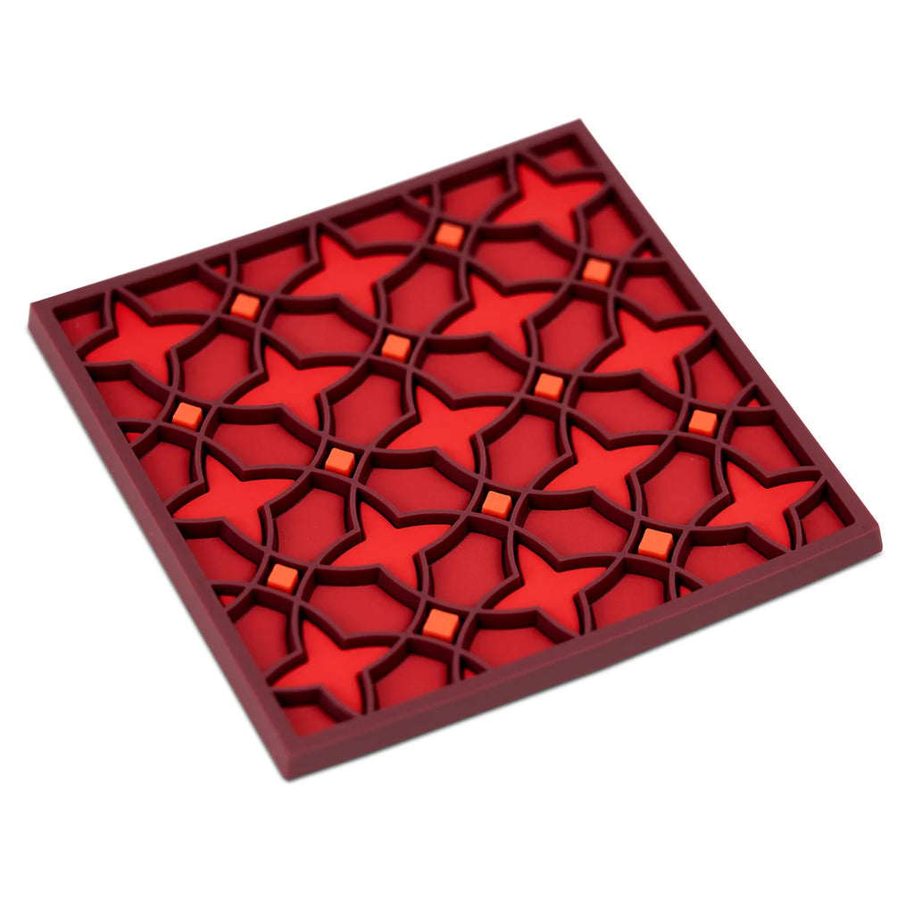 Sous-verre mosaïque bleu - 2 p.