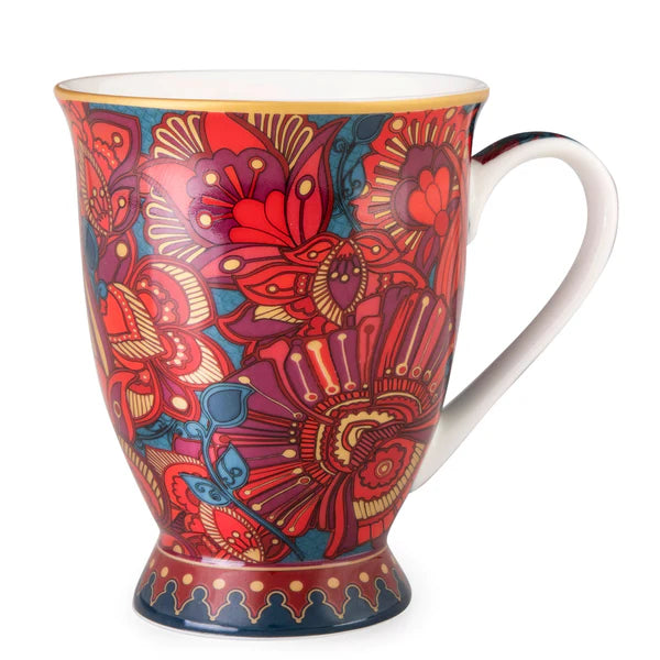 TIN BOX WITH ROYAL MUG KASHMIR