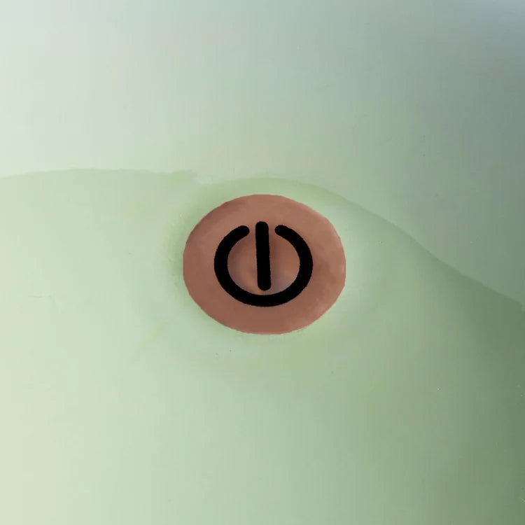 Sage Lacquer Rechargeable Bobbin LED Lamp