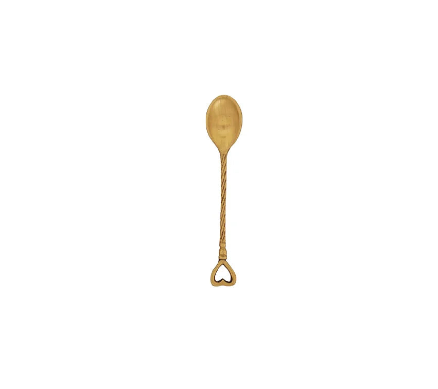 Heart set 4 coffee spoons