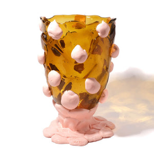 Nugget vase M - Amber Salmon