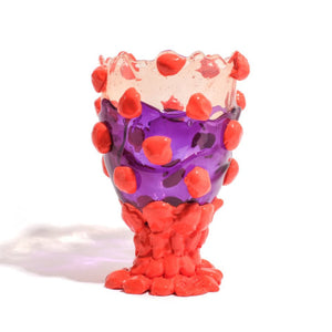 Nugget Vase L  Extra Colour - Light Ruby, Purple, Orange