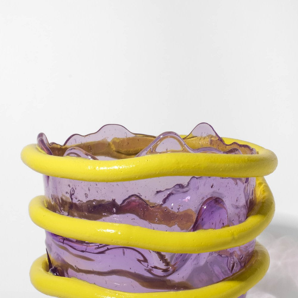 Pompitu vase I  L color  Lilac, Fluor, Yellow