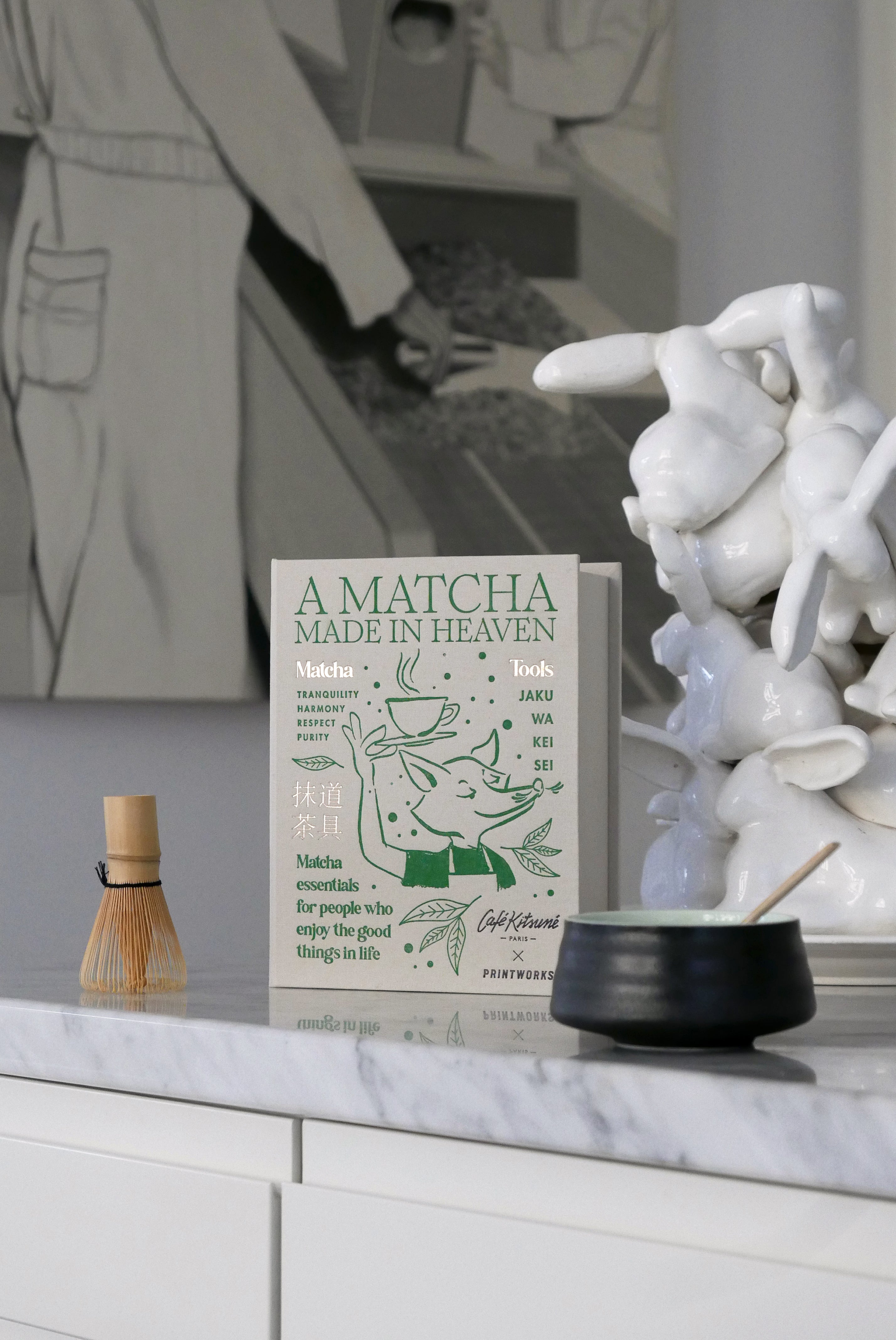 Matcha Tools - Cafe Kitsuné x Printworks – KaizenLiving DESIGN
