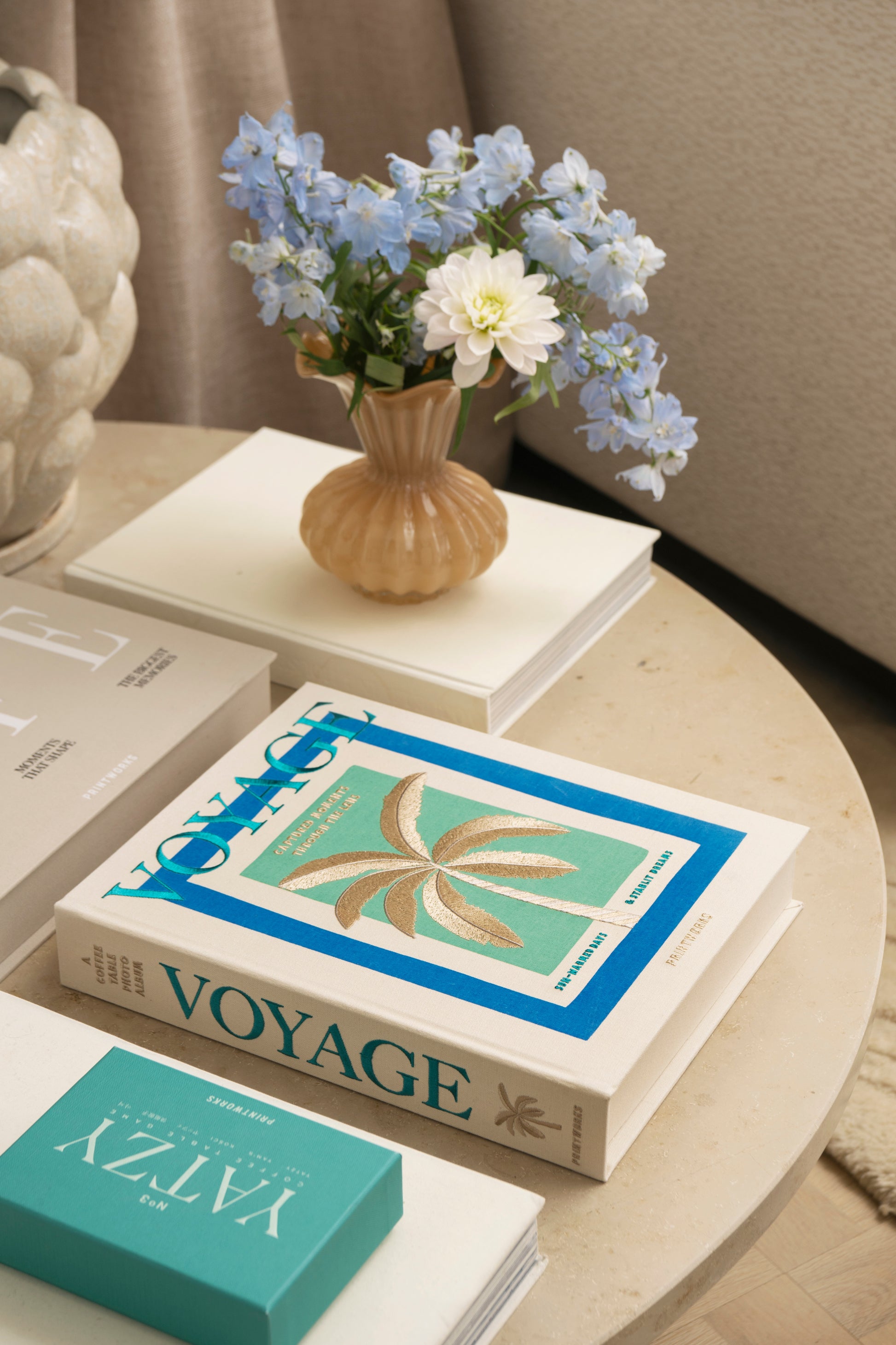 Embroidered Photo Album - Voyage
