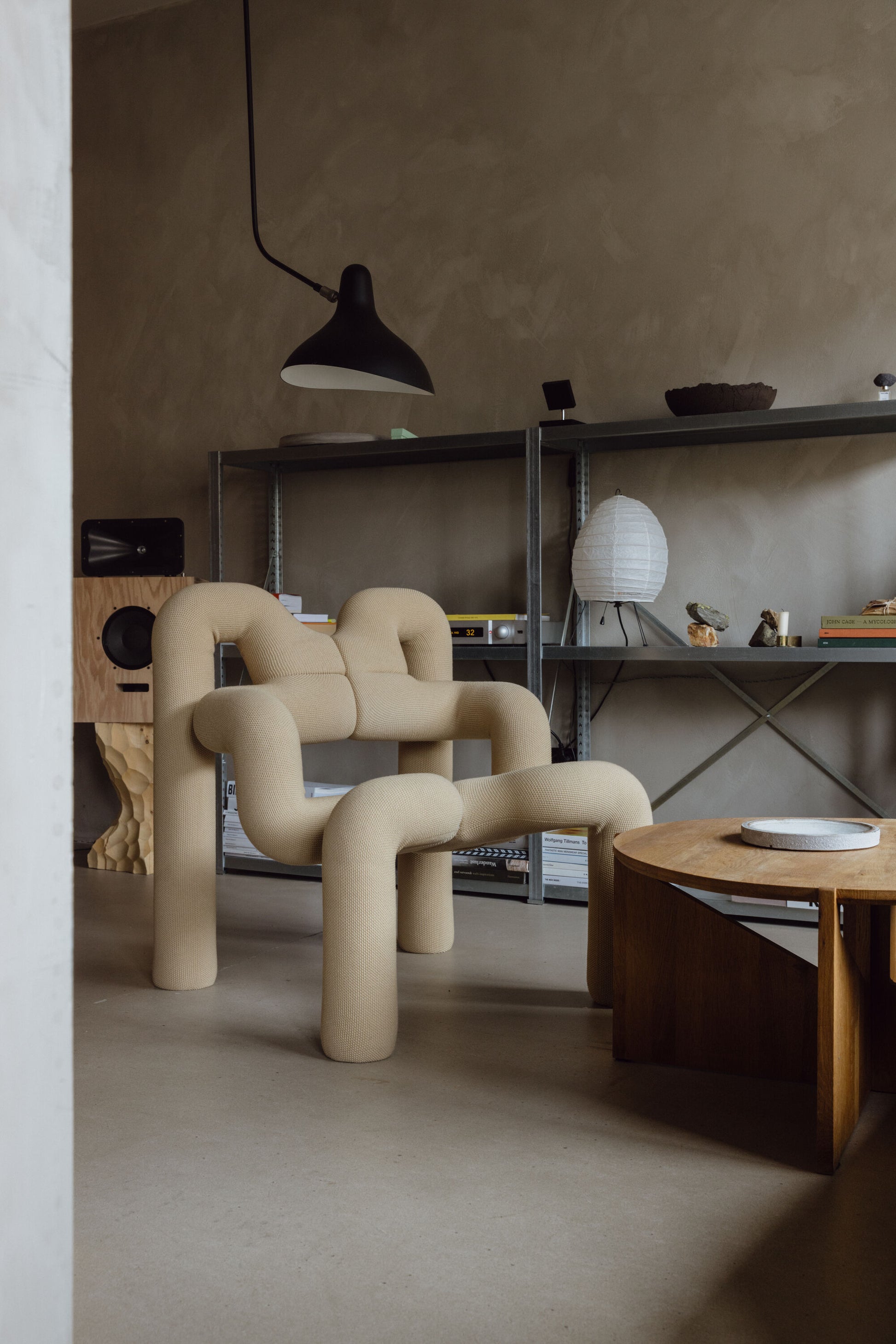 Ekstrem chair in knit