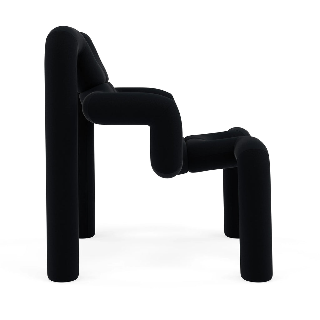 Ekstrem Chair in Black Gentle 2