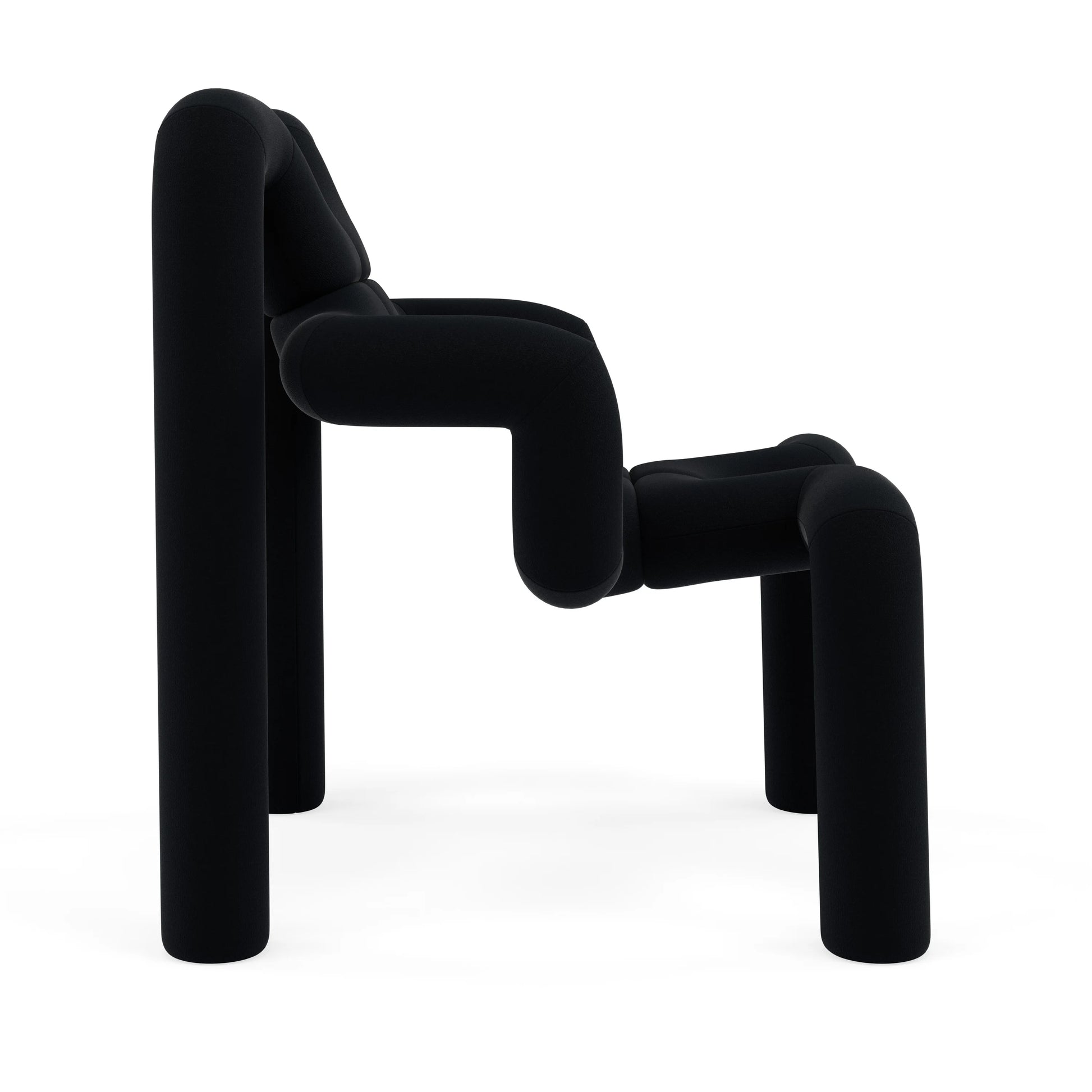 Cadeira Ekstrem em Preto Gentle 2