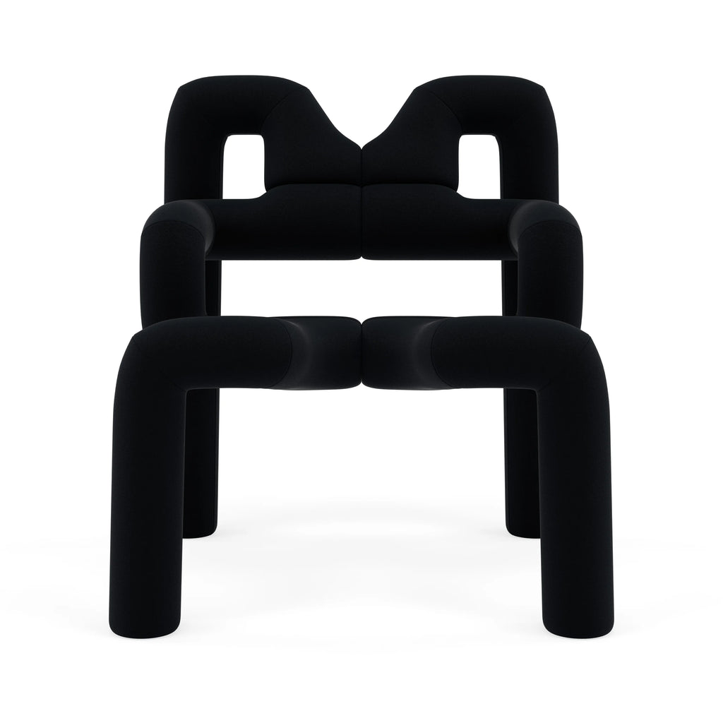 Ekstrem Chair in Black Gentle 2