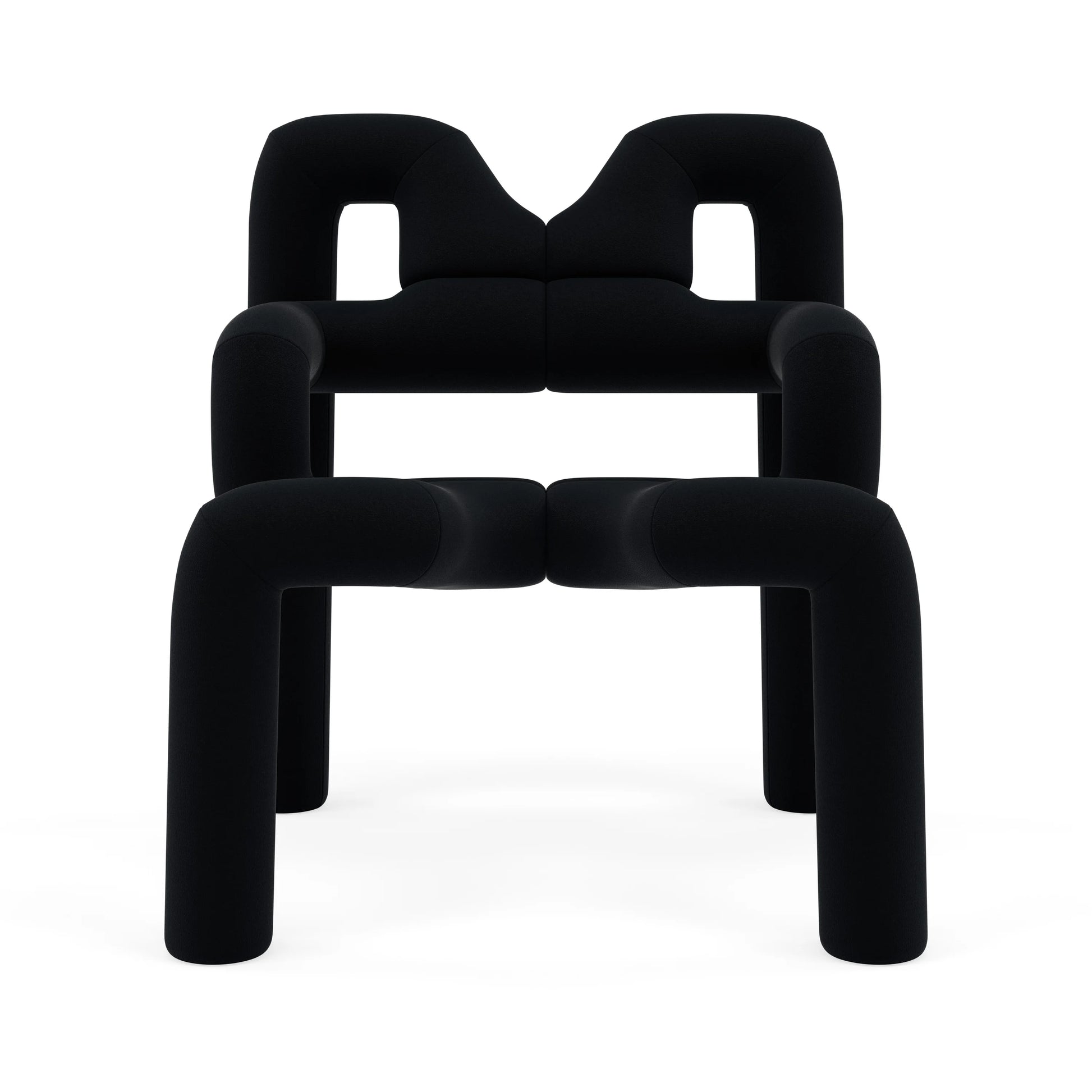 Cadeira Ekstrem em Preto Gentle 2
