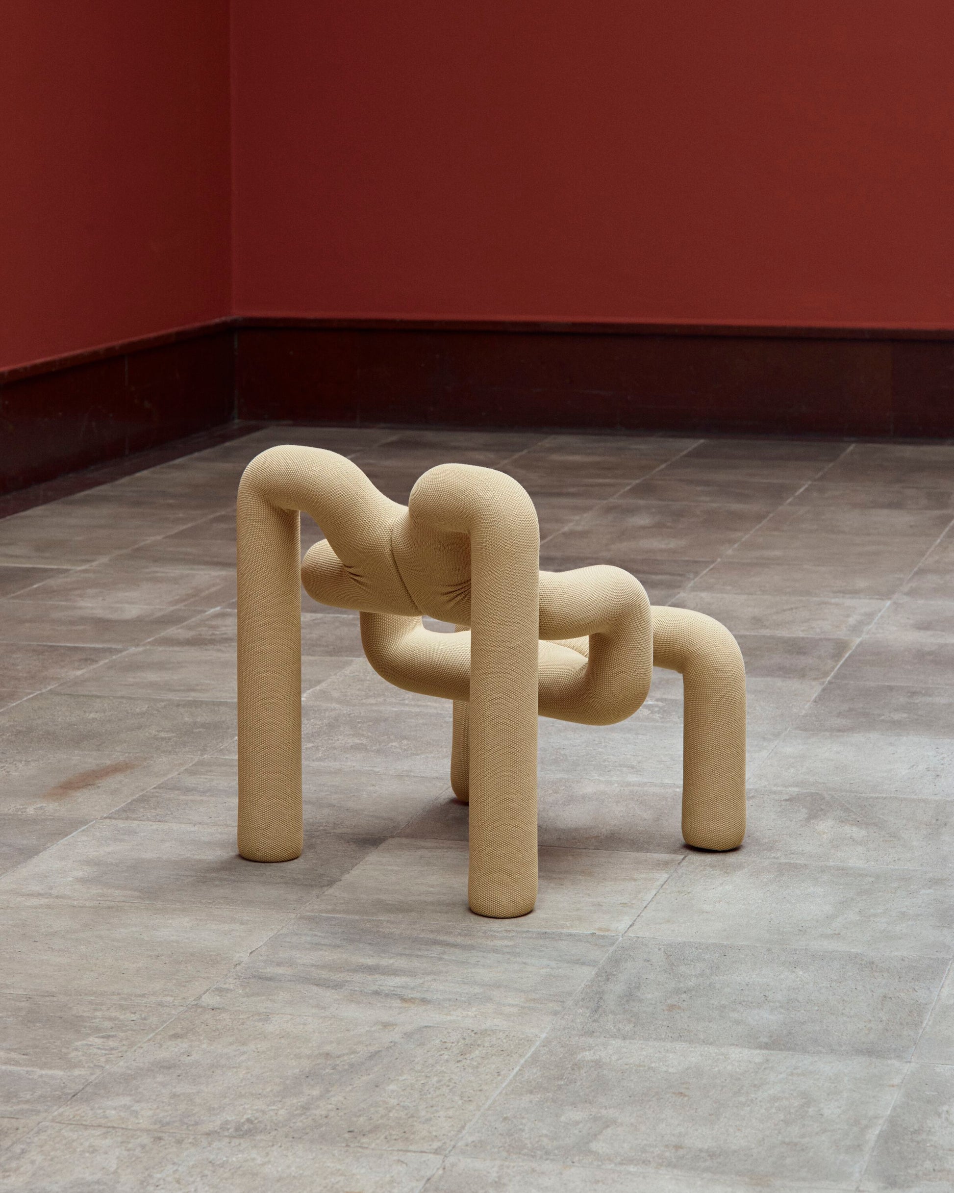 Ekstrem chair in knit