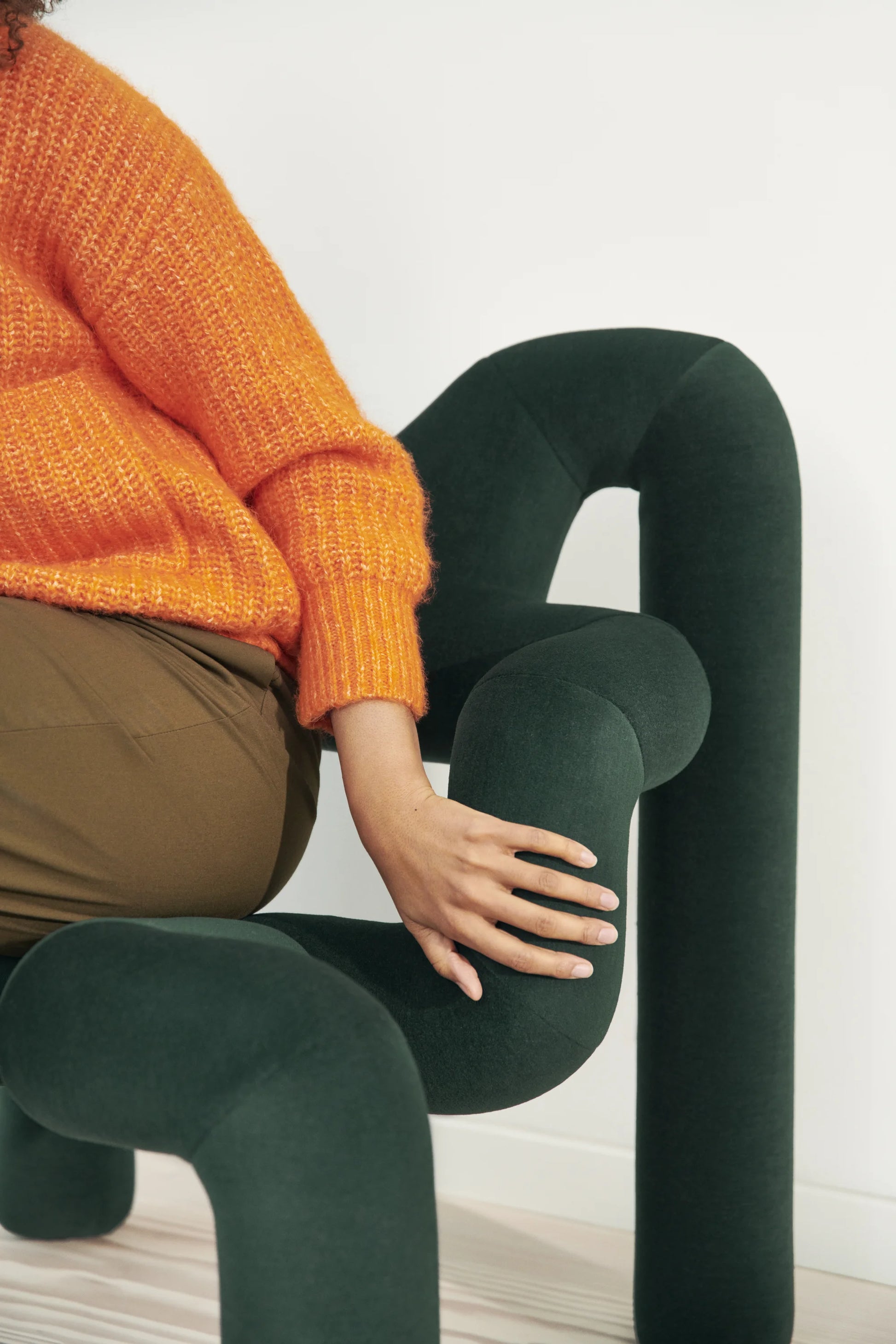 Cadeira Ekstrem em Calm Green Gentle 2