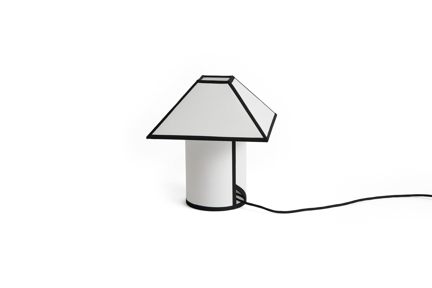 Ava pyramid table lamp - 290 - white
