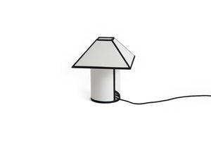 Lampe de table pyramide Ava - 290 - blanc
