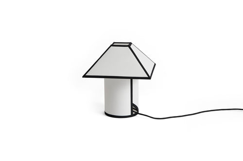 Ava pyramid table lamp - 290 - white
