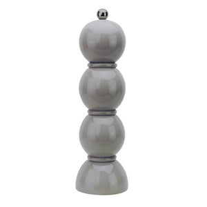 Chiffon Grey Bobbin Salt or Pepper Mill