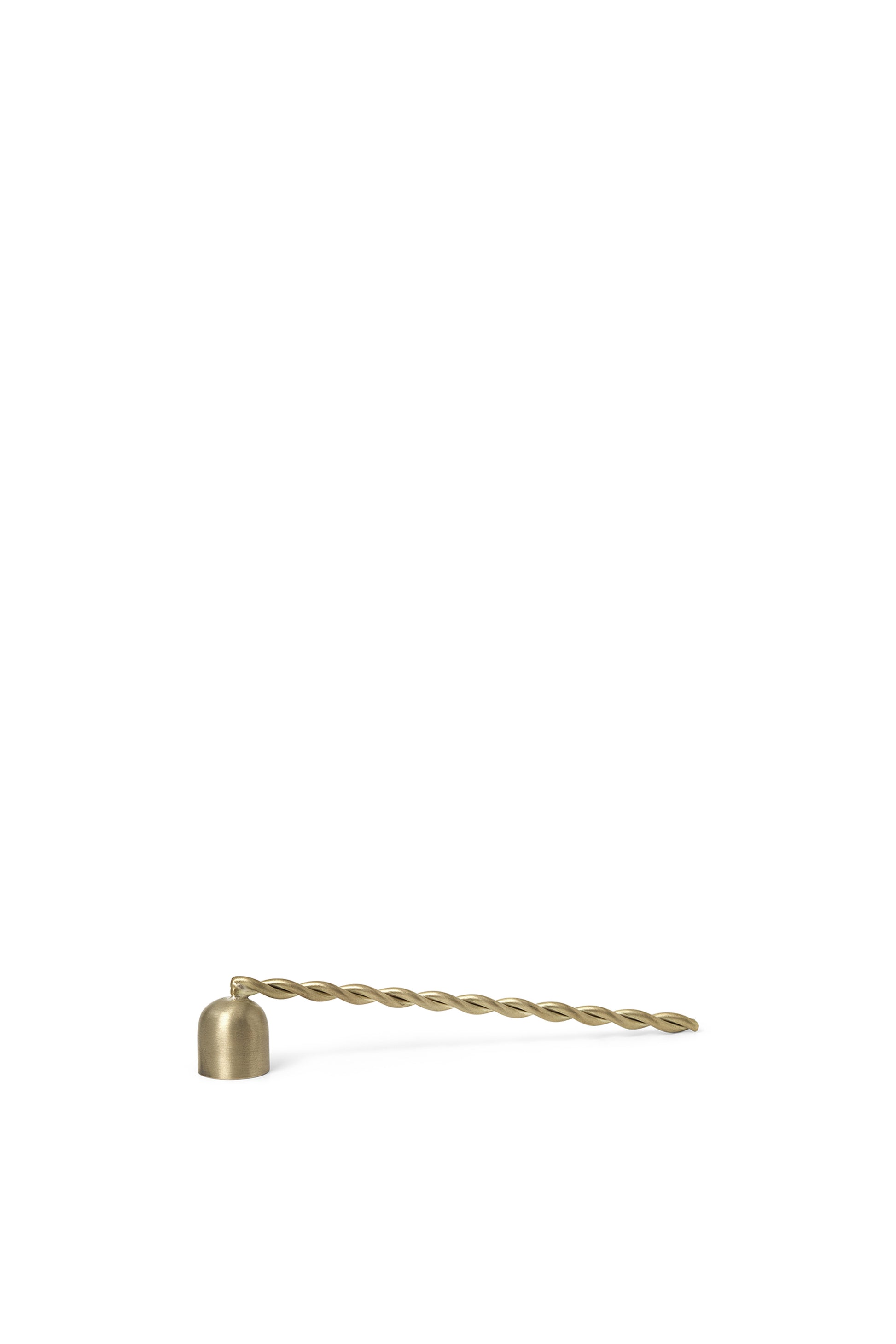 Twist Candle Snuffer - Brass