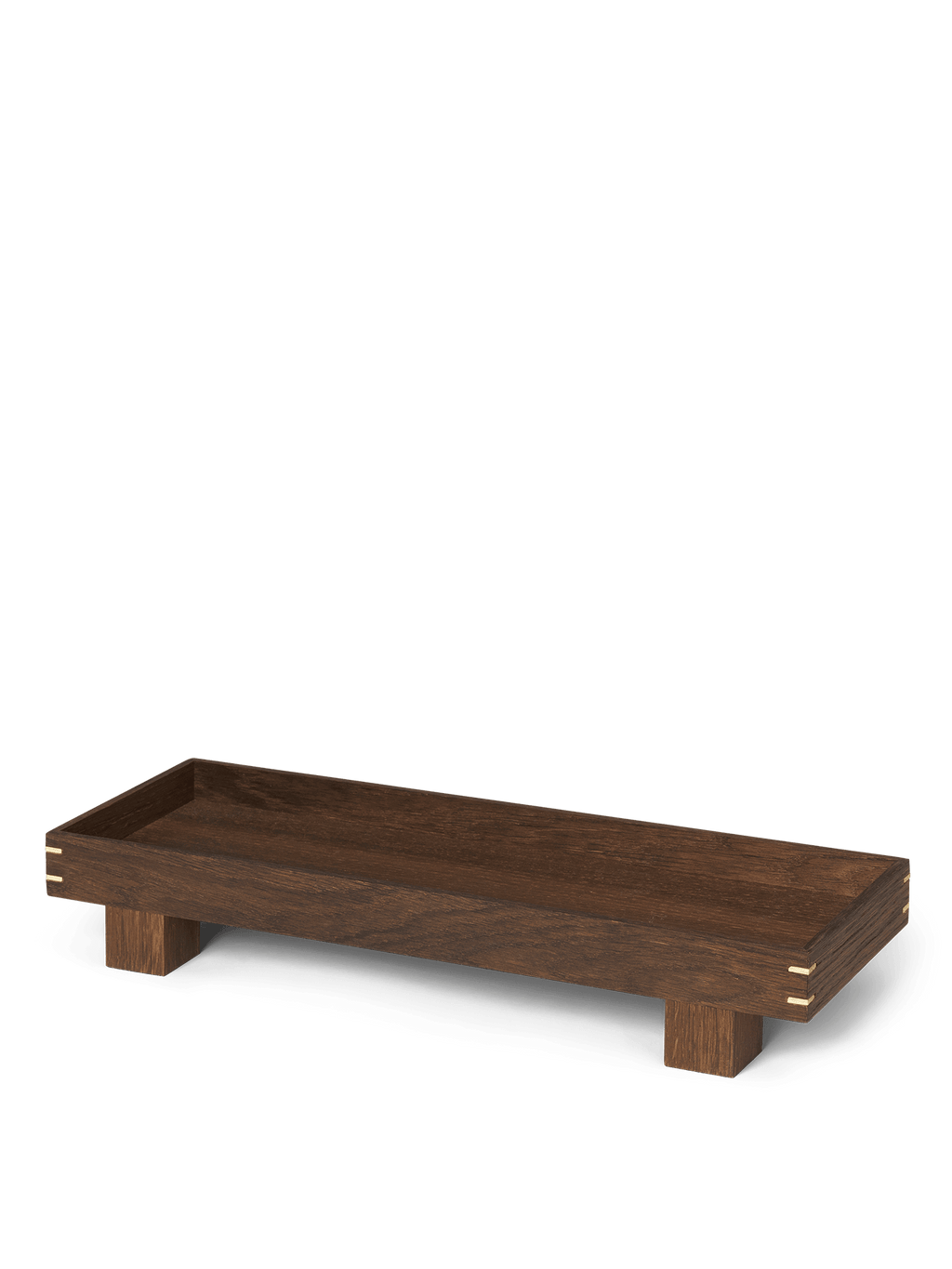 Bon Wooden Tray, X Small - Smoked Oak