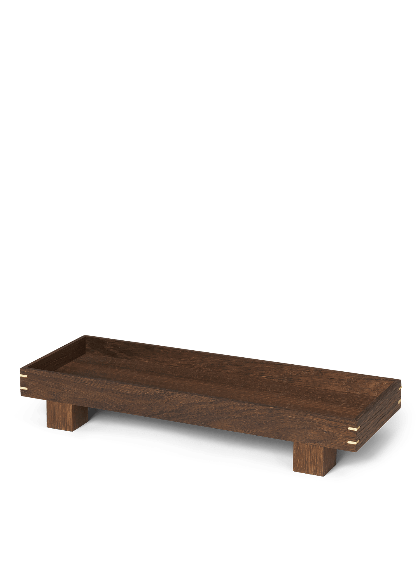Bon Wooden Tray, X Small - Smoked Oak