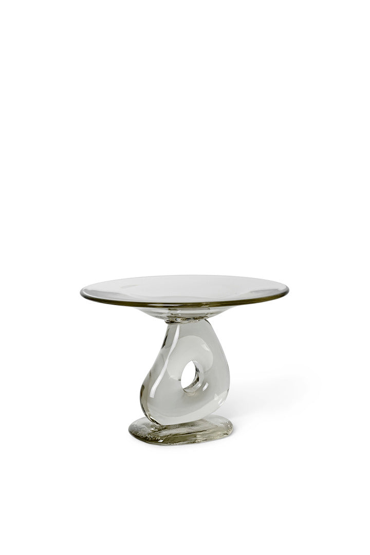 Damo Glass Centrepiece - Ø30 - Clear