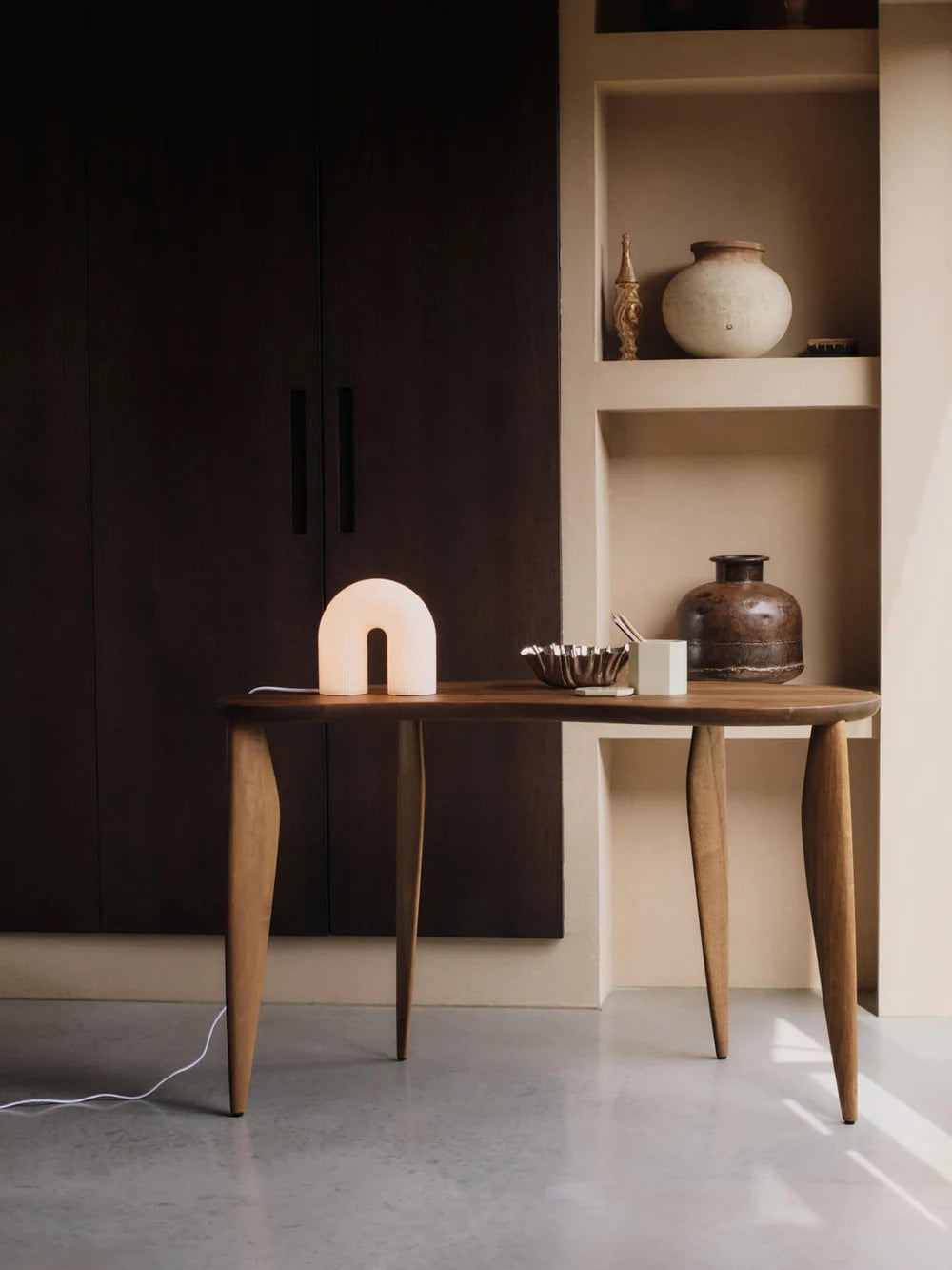 Feve Desk - Walnut