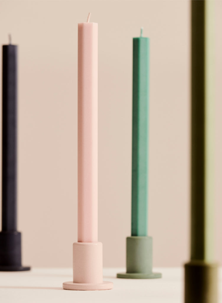 Hexagon candle set of 4