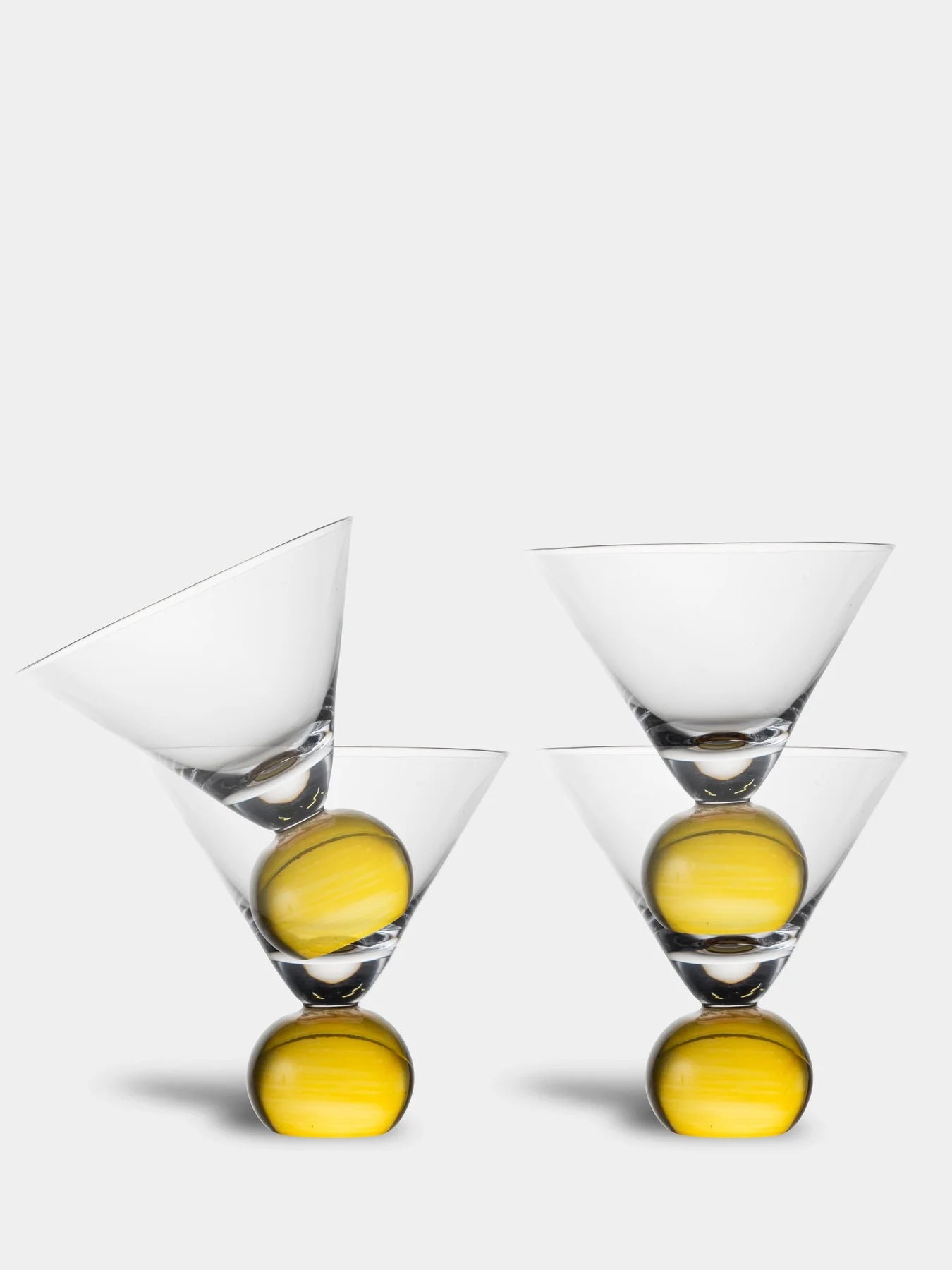 Glasses spice set of 2