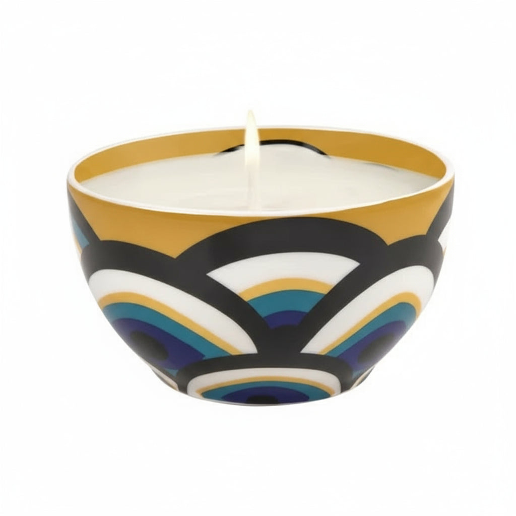 CANDLE BOWL ZARQA YELLOW - JASMINE SCENT