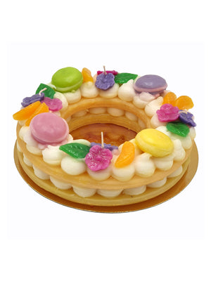 Vela de cera grande para bolo tarte