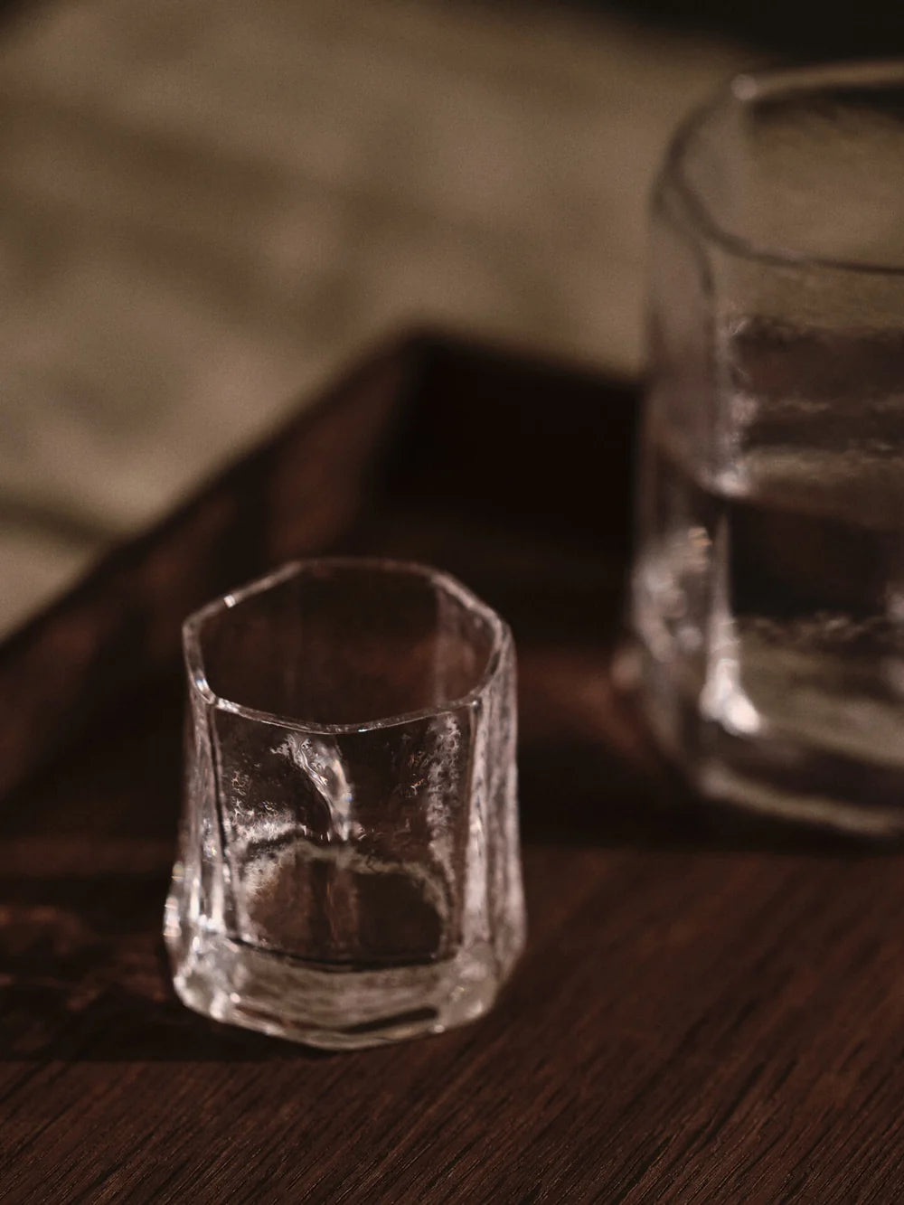 Kiru Small Glasses - Set of 2 - Clear