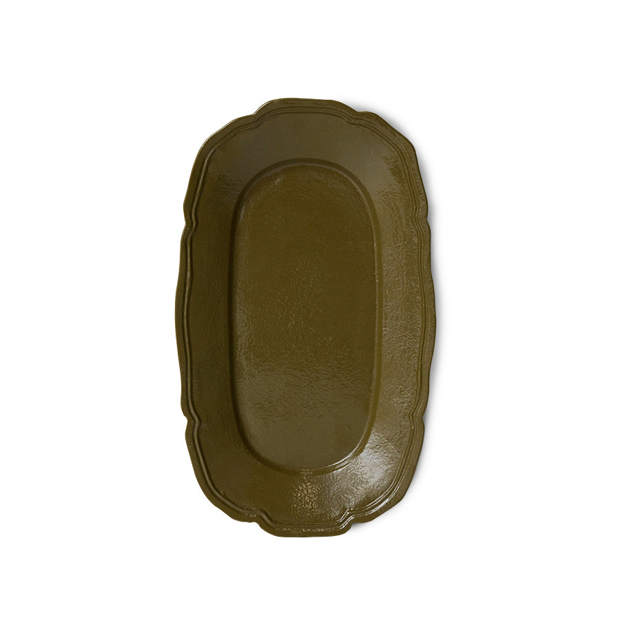 New Classics Serving Tray, Olive