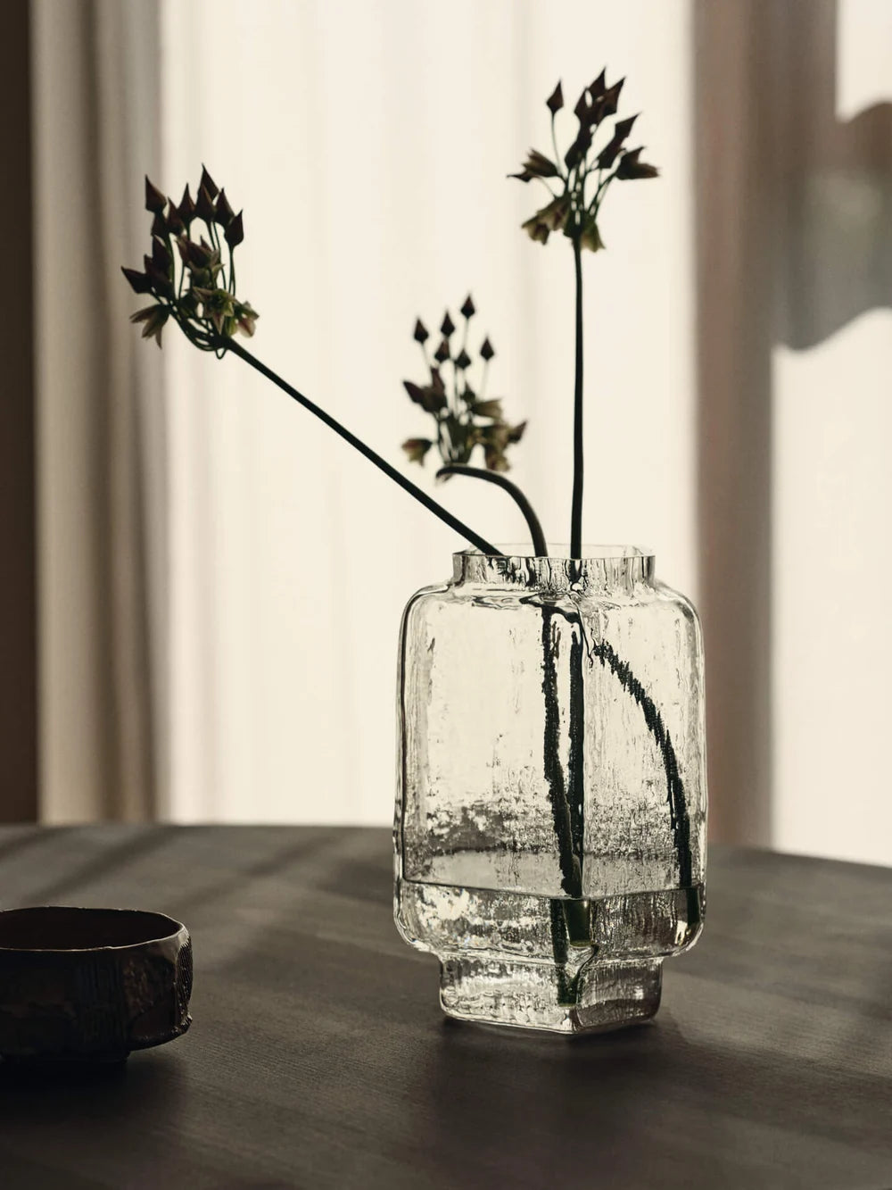 Mokuri Vase - H25 - Clear