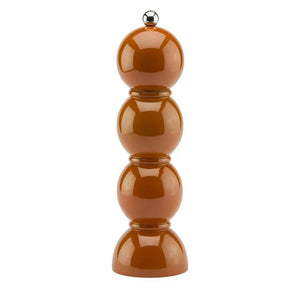 Nutmeg Bobbin Lacquer Salt or Pepper Mill