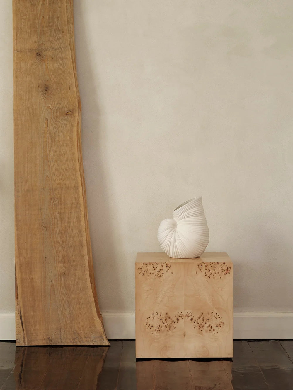 Shell Vase - Off-white