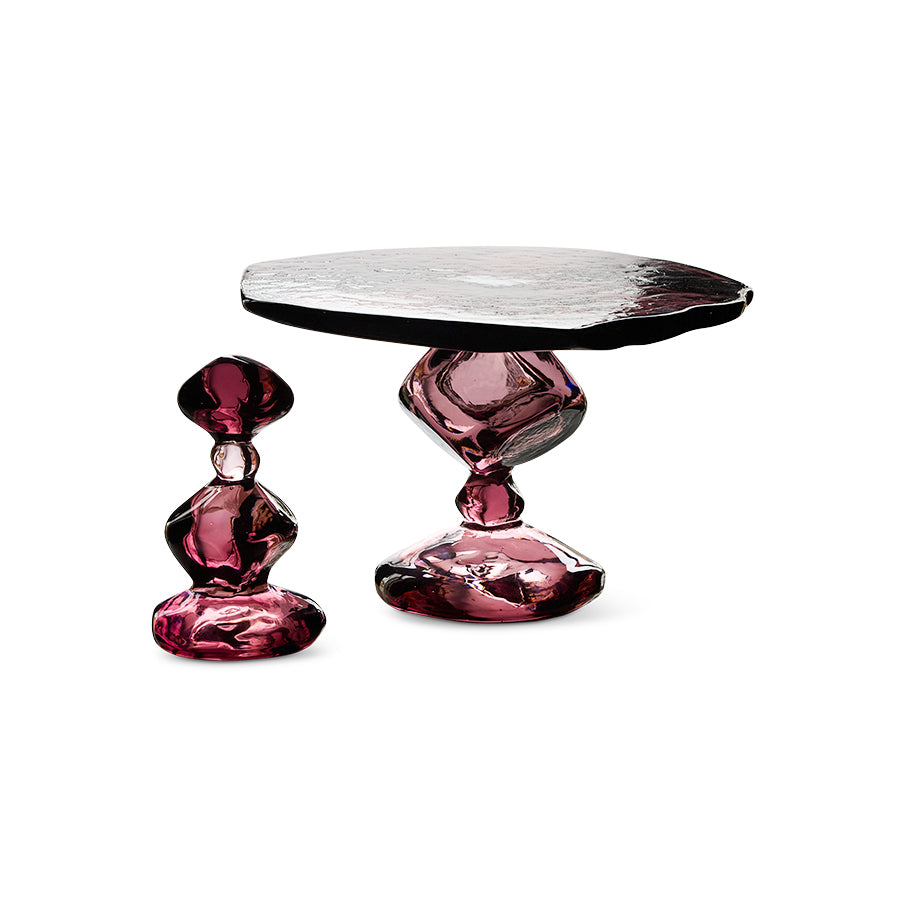 Jewel Cake Stand, Amethyst