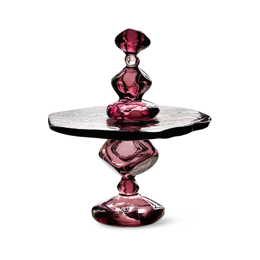 Jewel Cake Stand, Amethyst