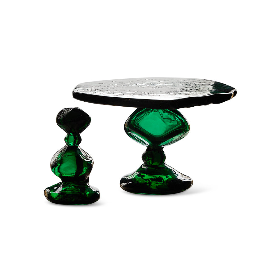 Jewel Cake Stand, Diopside